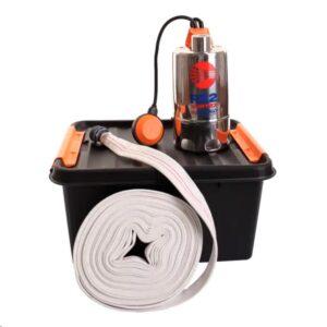 Dykpumpe med 15 meter slange
